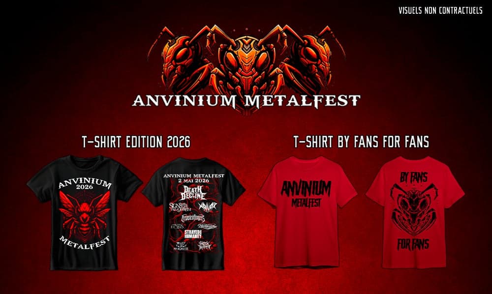 Le Merchandising est disponible en précommande ! 