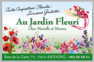 au jardin fleuri